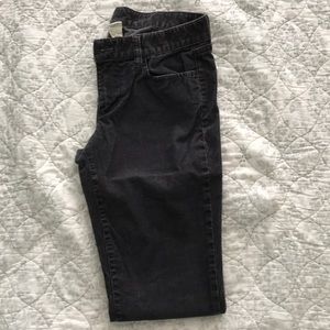 j. crew city fit straight leg cords